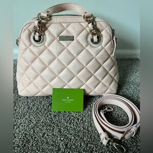 Kate Spade Quilted Pink Crossbody Bag